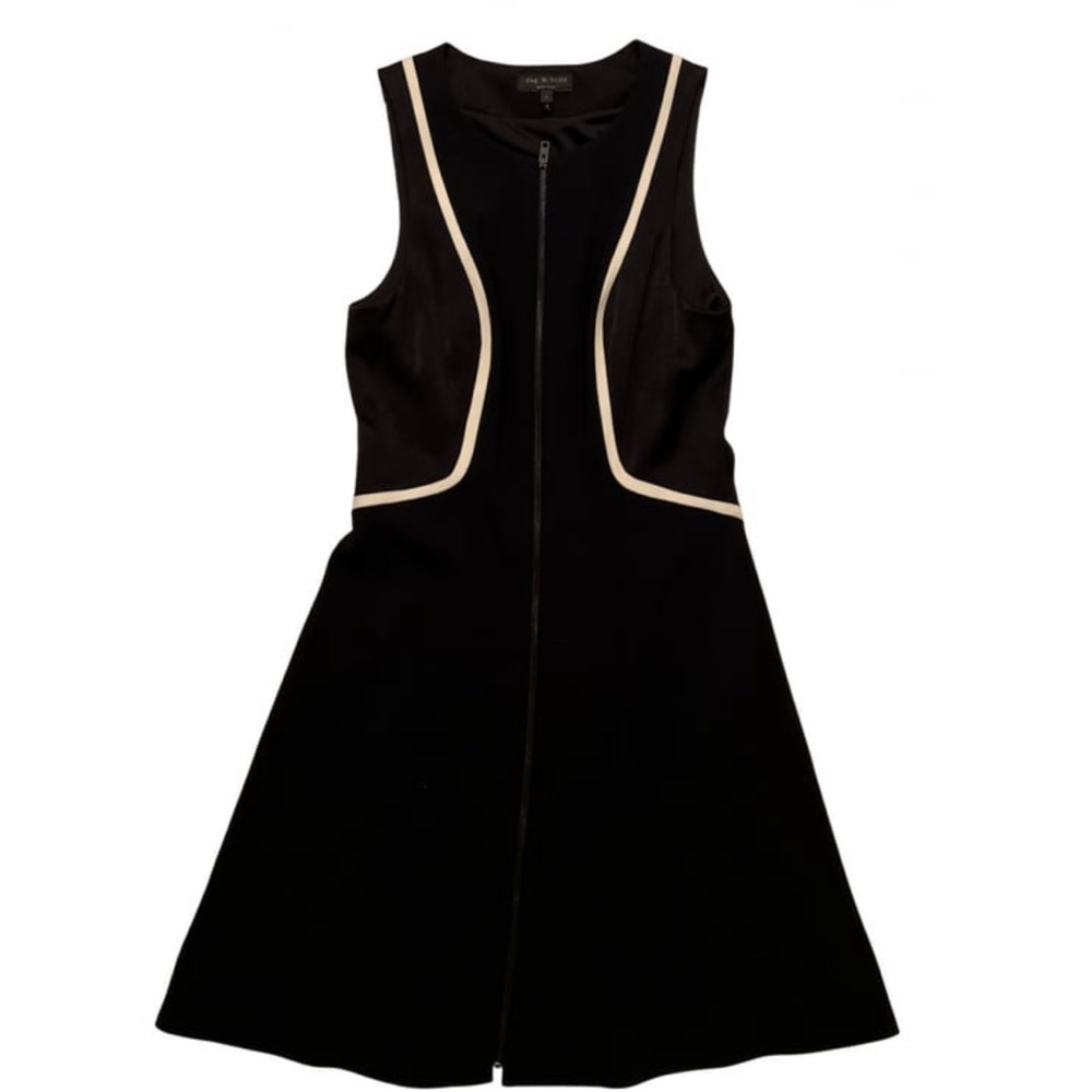 Rag & Bone Andrea Dress Black US0